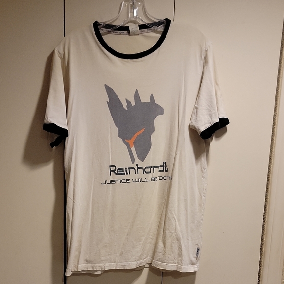 Overwatch Cream and Black Men's T-Shirt - Picture 1 of 6